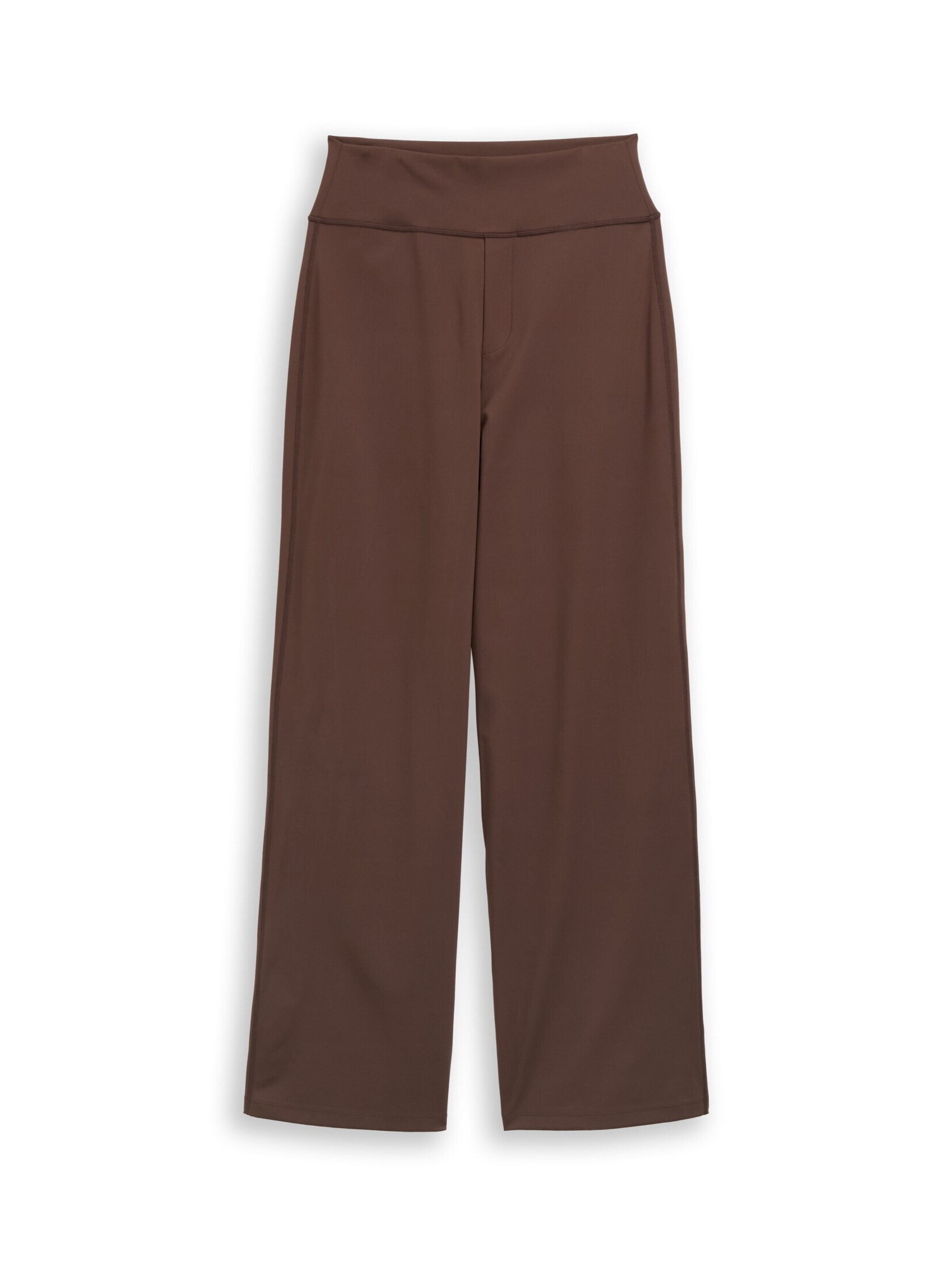 TOM TAILOR DENIM Wide Leg Hose in Braun: Vorderseite