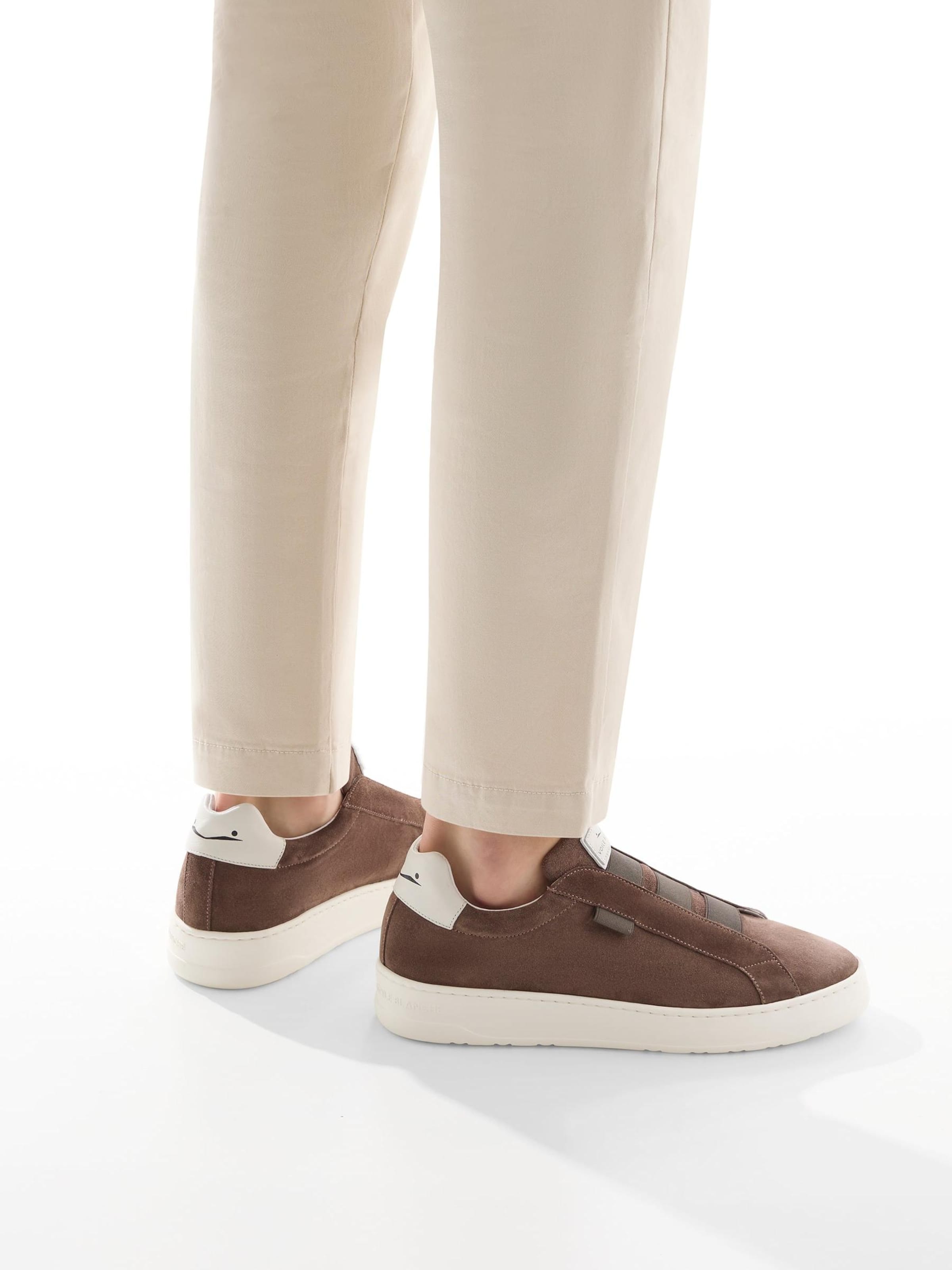 Voile blanche Sneakers laag 'LAYTON FLEX' in Bruin: voorkant