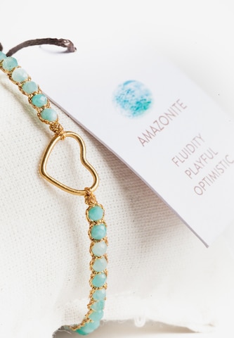 Bracelet 'Herz' Samapura Jewelry en bleu