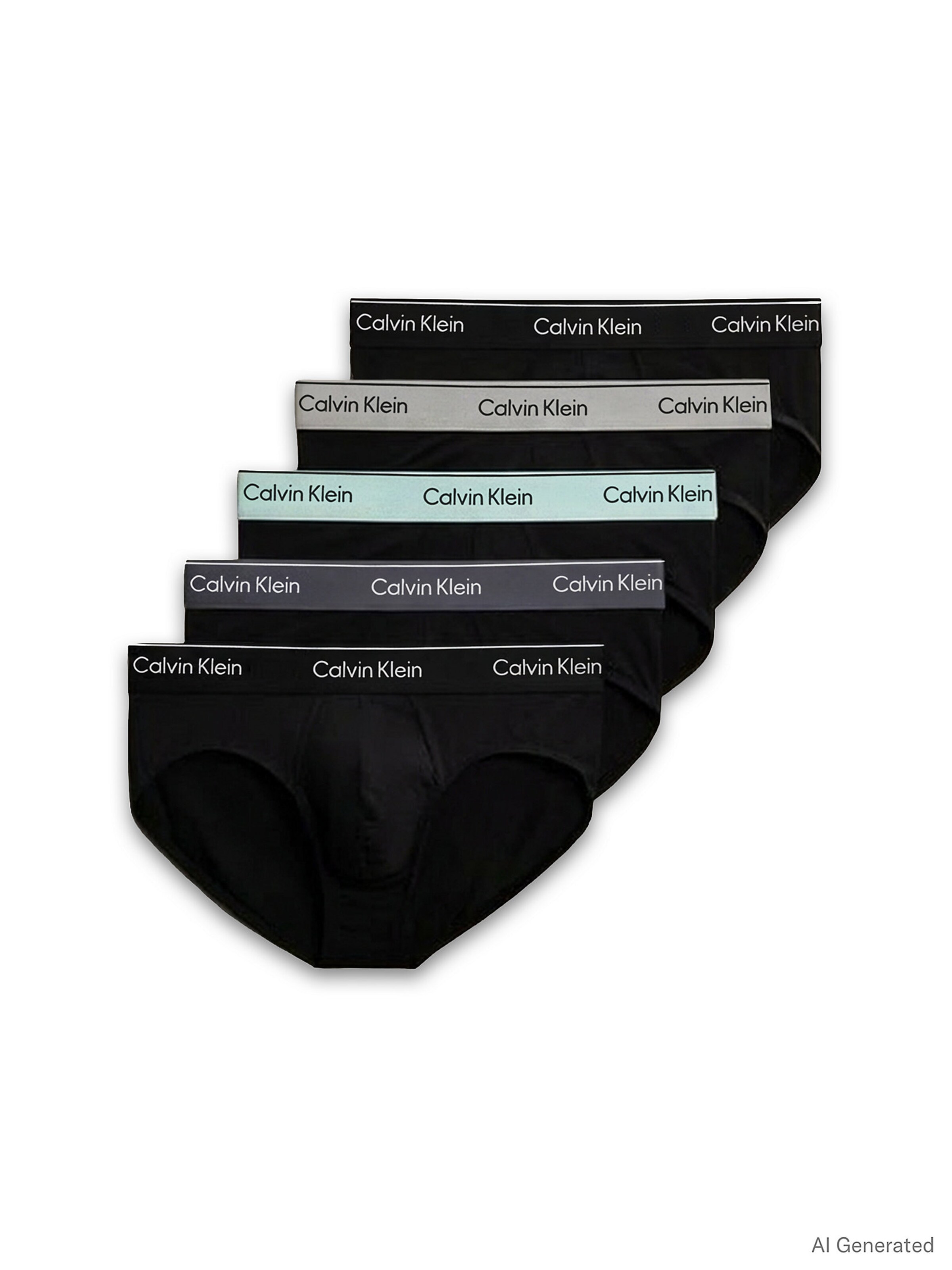 Calvin Klein Slip in Schwarz: Vorderseite