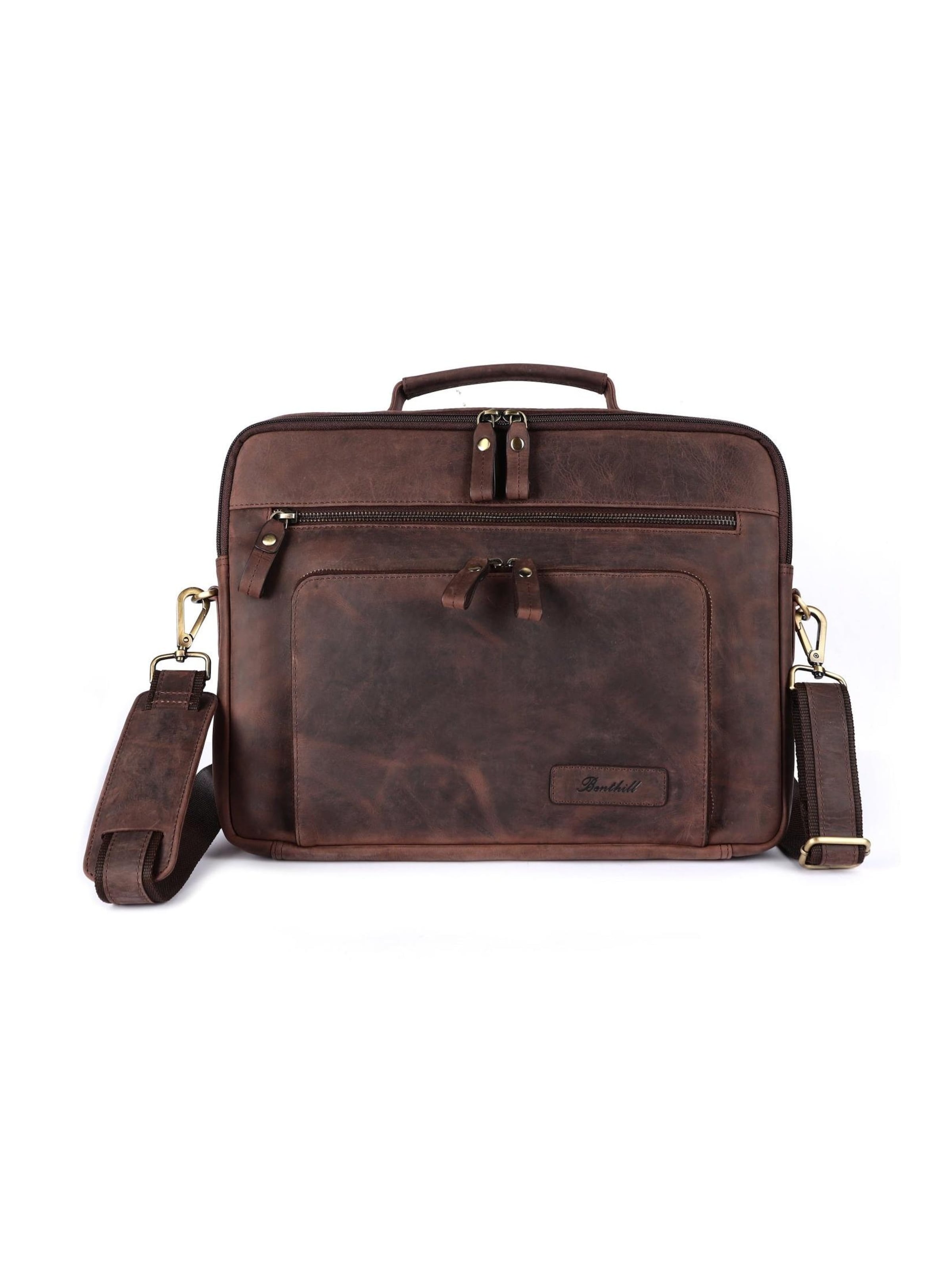 Benthill Laptoptasche‌‌ in Braun: Vorderseite