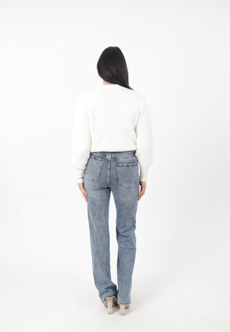 Elara Strickjacke in Weiß