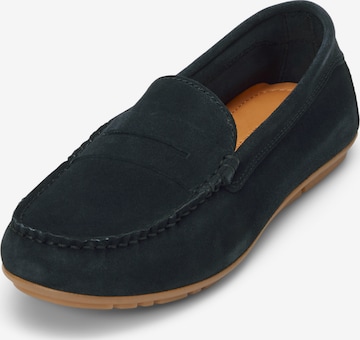 Marc O'Polo Mokassin in Blau: Vorderseite