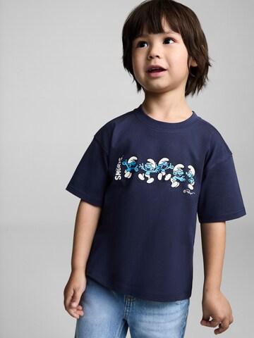 MANGO KIDS Koszulka 'SMUFILA' w kolorze niebieski: przód