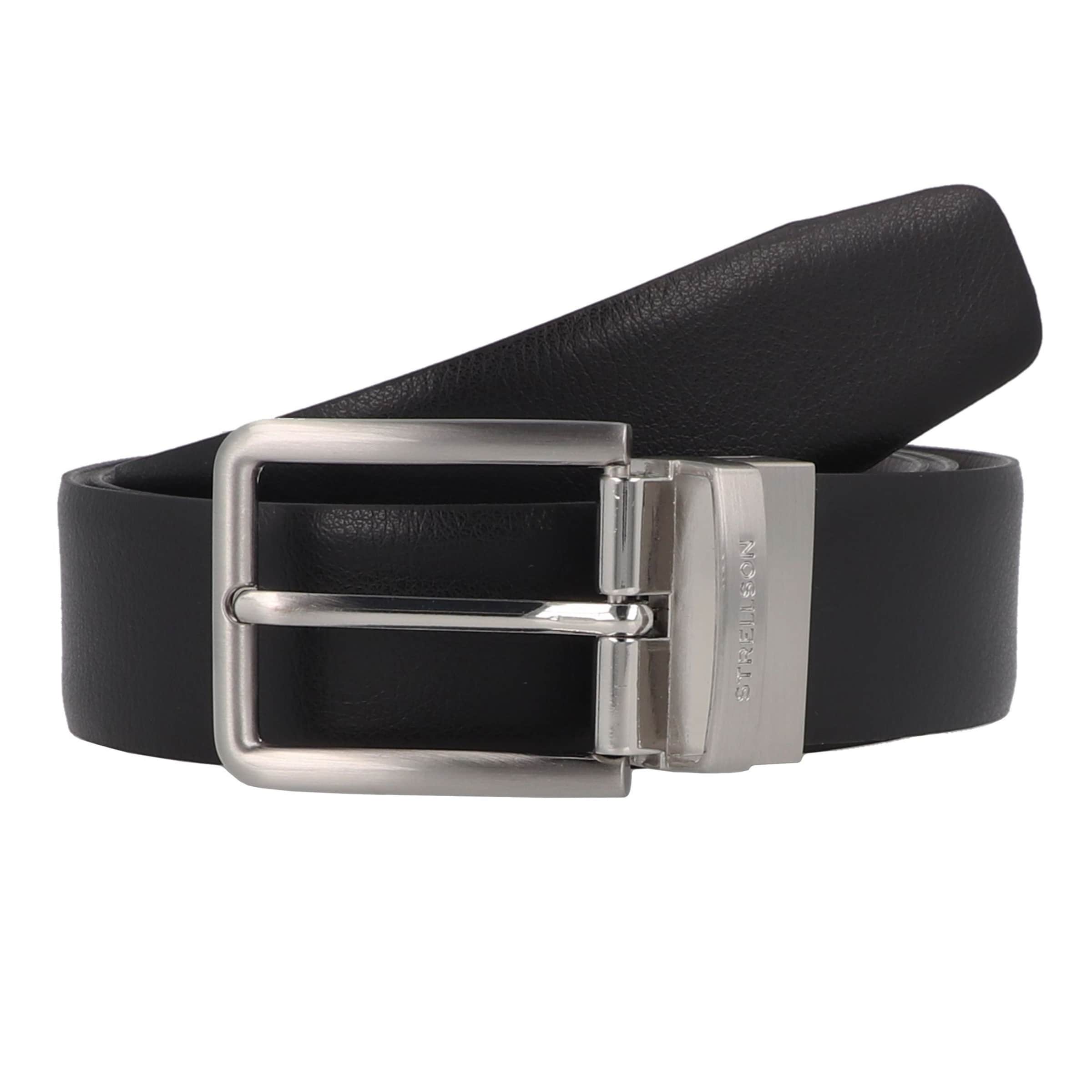 Ceinture STRELLSON en noir : devant