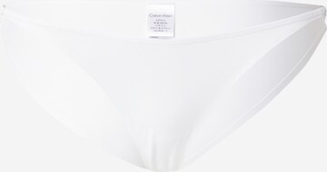 Slip 'Minimalist' di Calvin Klein Underwear in bianco: frontale