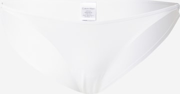 Calvin Klein Underwear String 'Minimalist' i hvit: forside