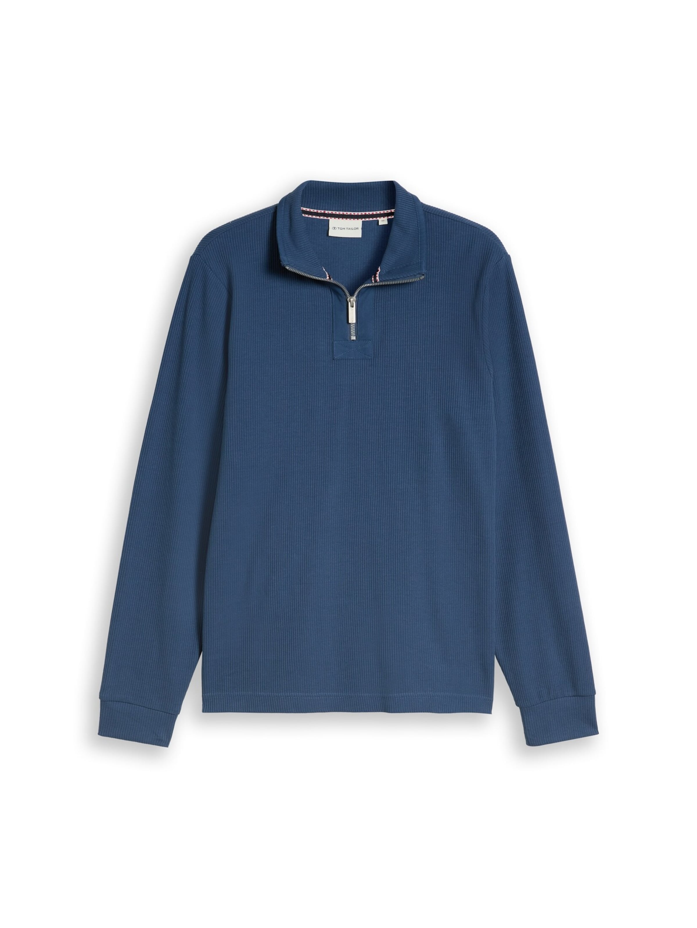 Sweat-shirt TOM TAILOR en bleu : devant