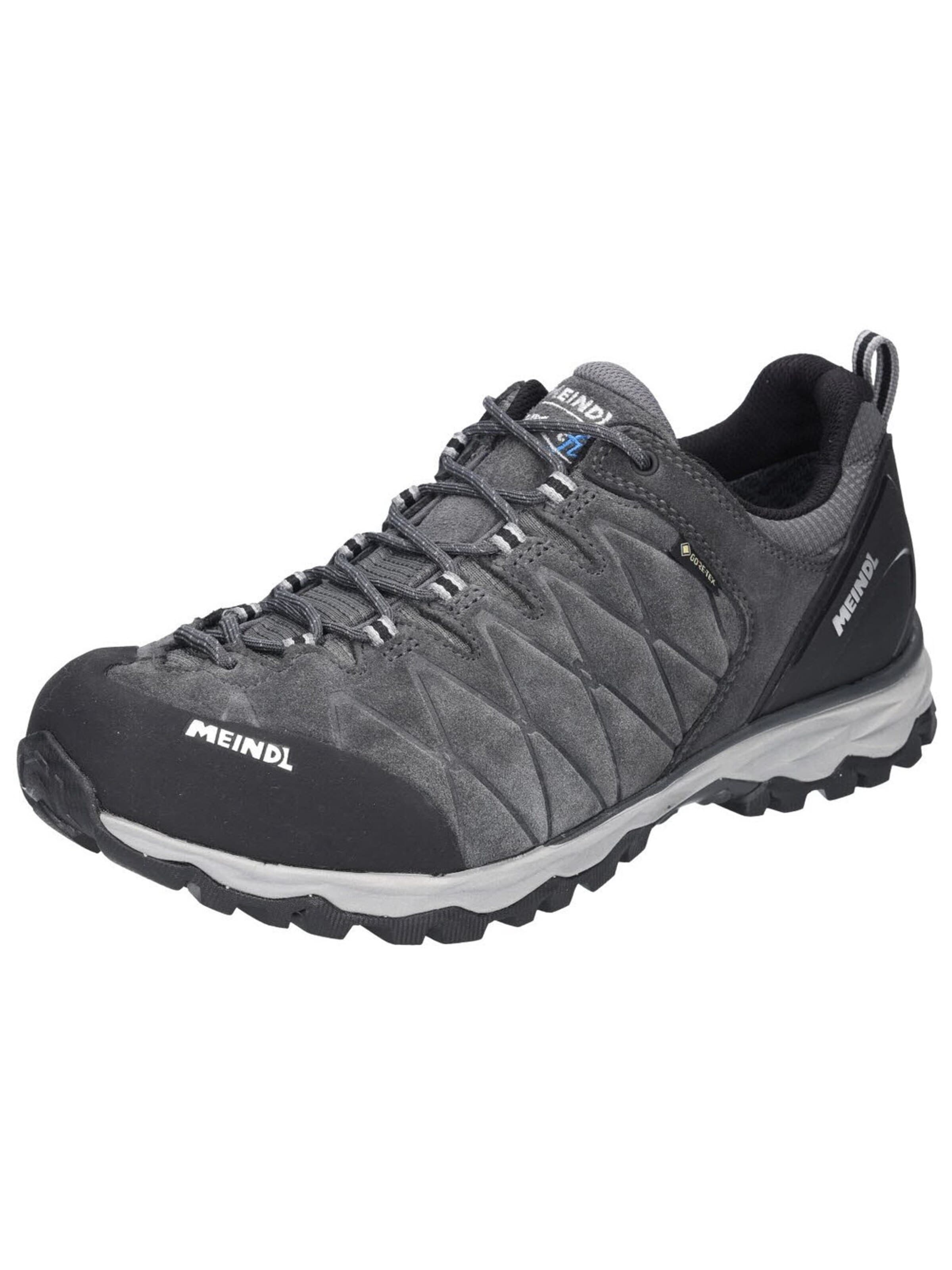 Scarpa stringata sportiva 'Schnürschuh Herren 5522 31 Leder-Mix in grau' di MEINDL in grigio: frontale