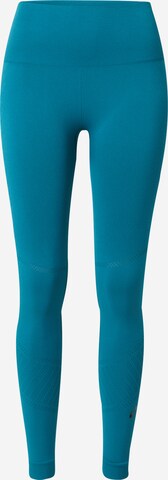 Skinny Pantaloni sportivi di ASICS in verde: frontale