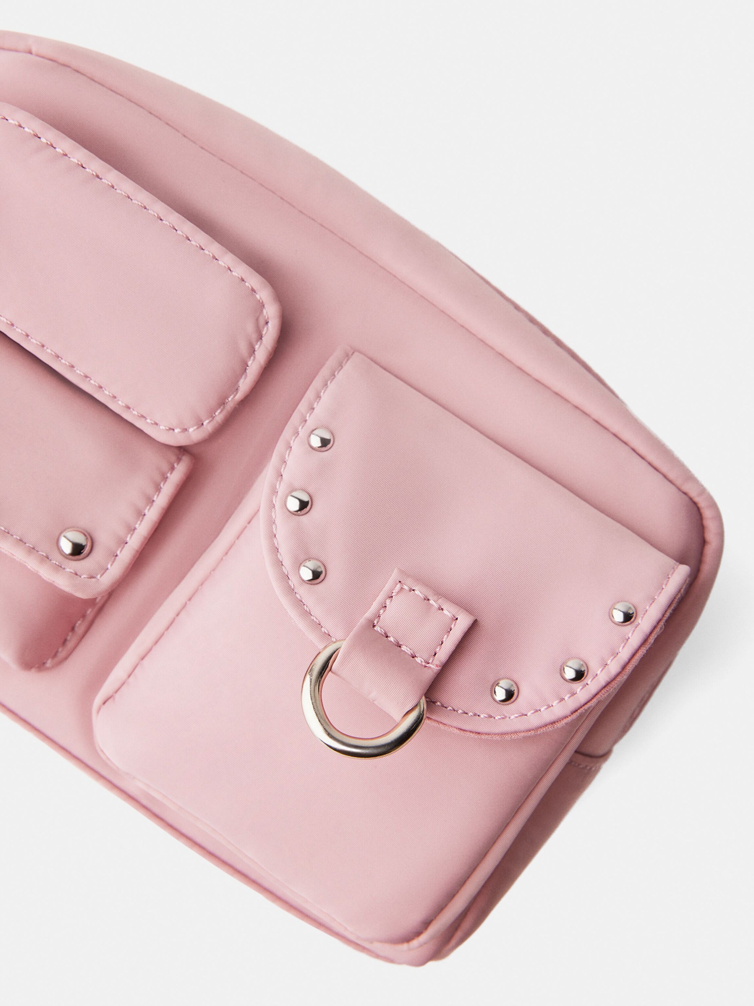 Bershka Crossbody Bag in Light Pink ABOUT YOU