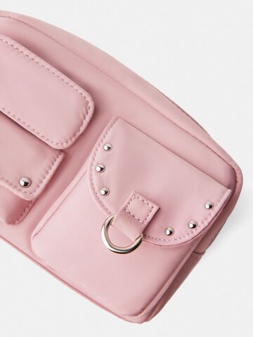 Sac à bandoulière Bershka en rose