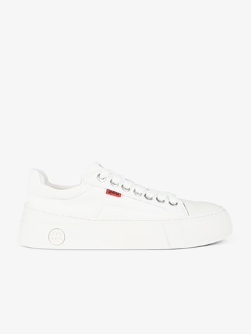 Sneaker bassa di ACUPUNCTURE in bianco: frontale