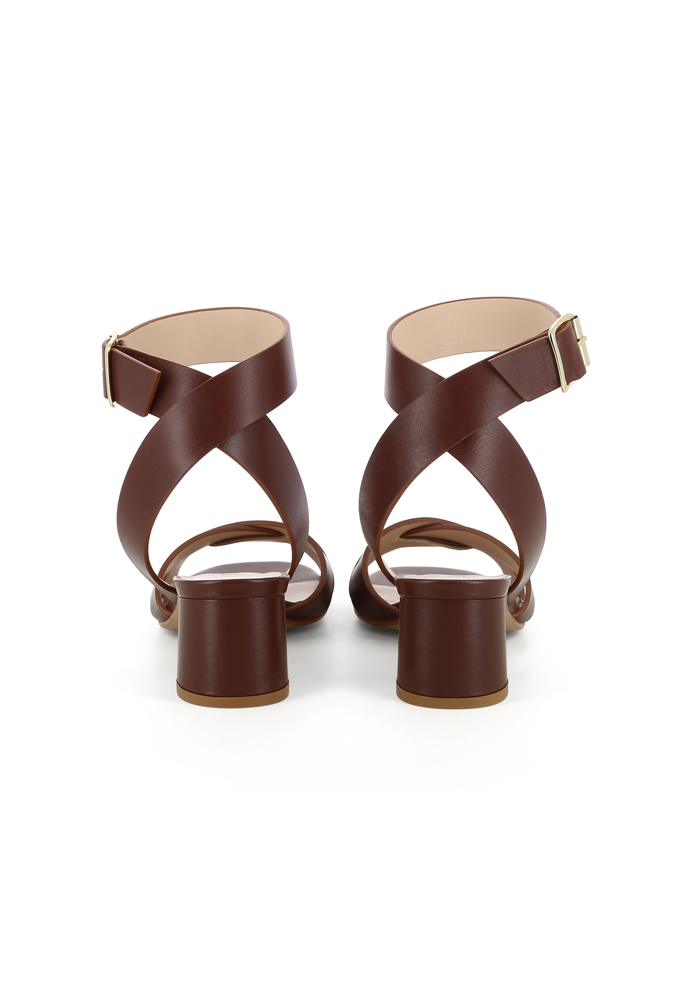 EVITA Sandalen met riem 'DORI' in Bruin