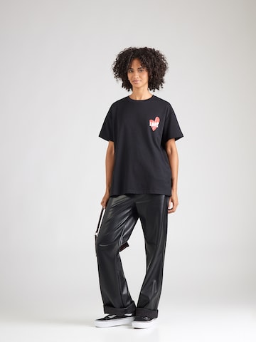 PIECES - Camiseta 'PCSKYLAR' en negro