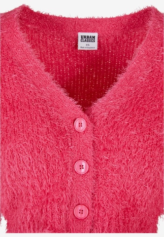 Cardigan Urban Classics en rose