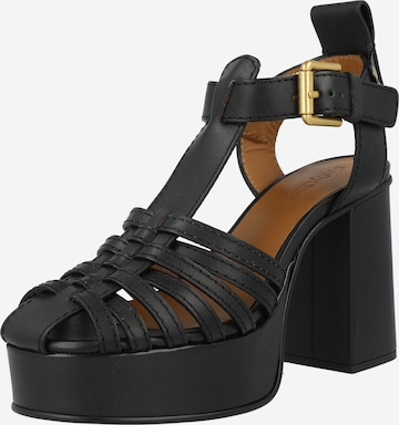 See by Chloé Sandal 'CILA' in Black: front