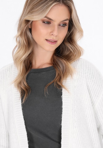 DreiMaster Vintage Gebreid vest in Wit
