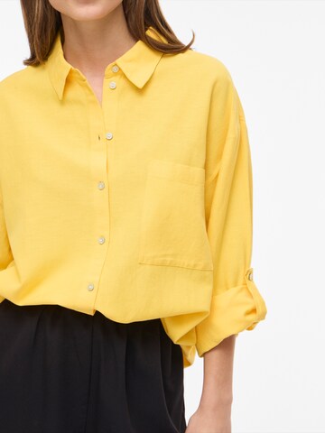 VILA Bluza | rumena barva