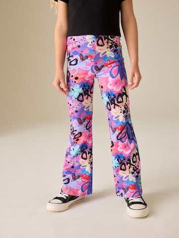 Next Flared Hose in Lila: Vorderseite