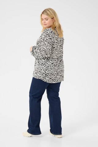 KAFFE CURVE Blouse 'KC Mahlena' in Wit