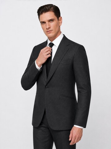 ALLTHEMEN Regular fit Suit Jacket 'Fadenlauf' in Black: front