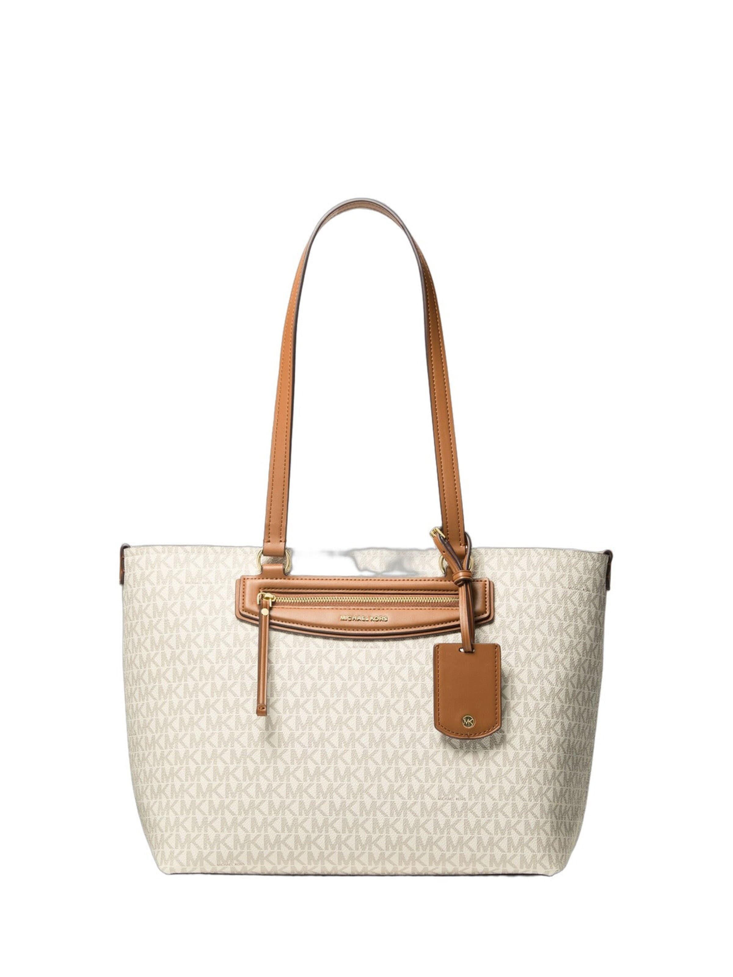 Cabas MICHAEL Michael Kors en beige : devant