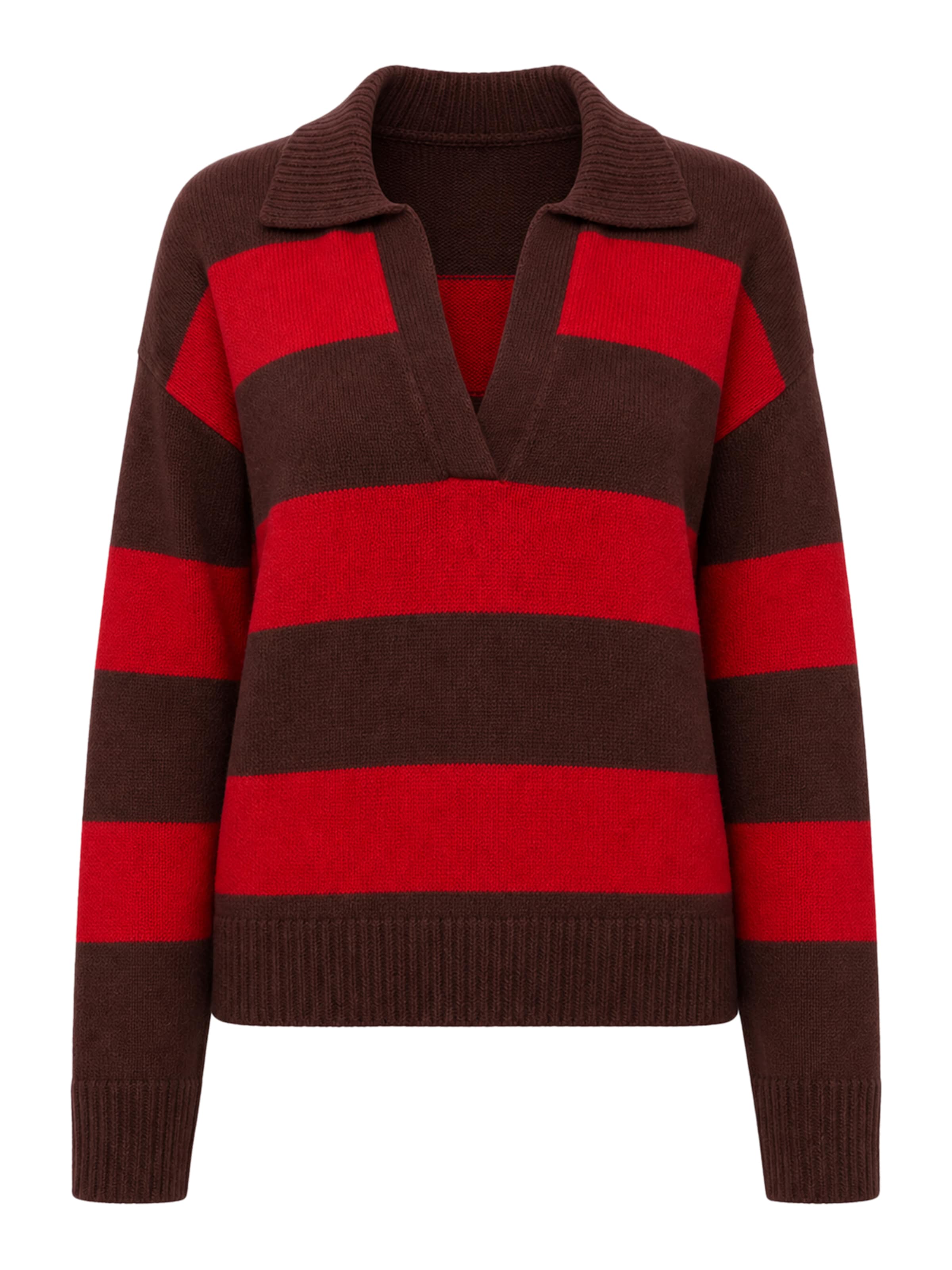 T-shirt BRAVE SOUL en marron : devant