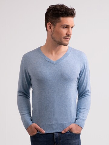 Pullover di CASH-MERE.CH in blu: frontale