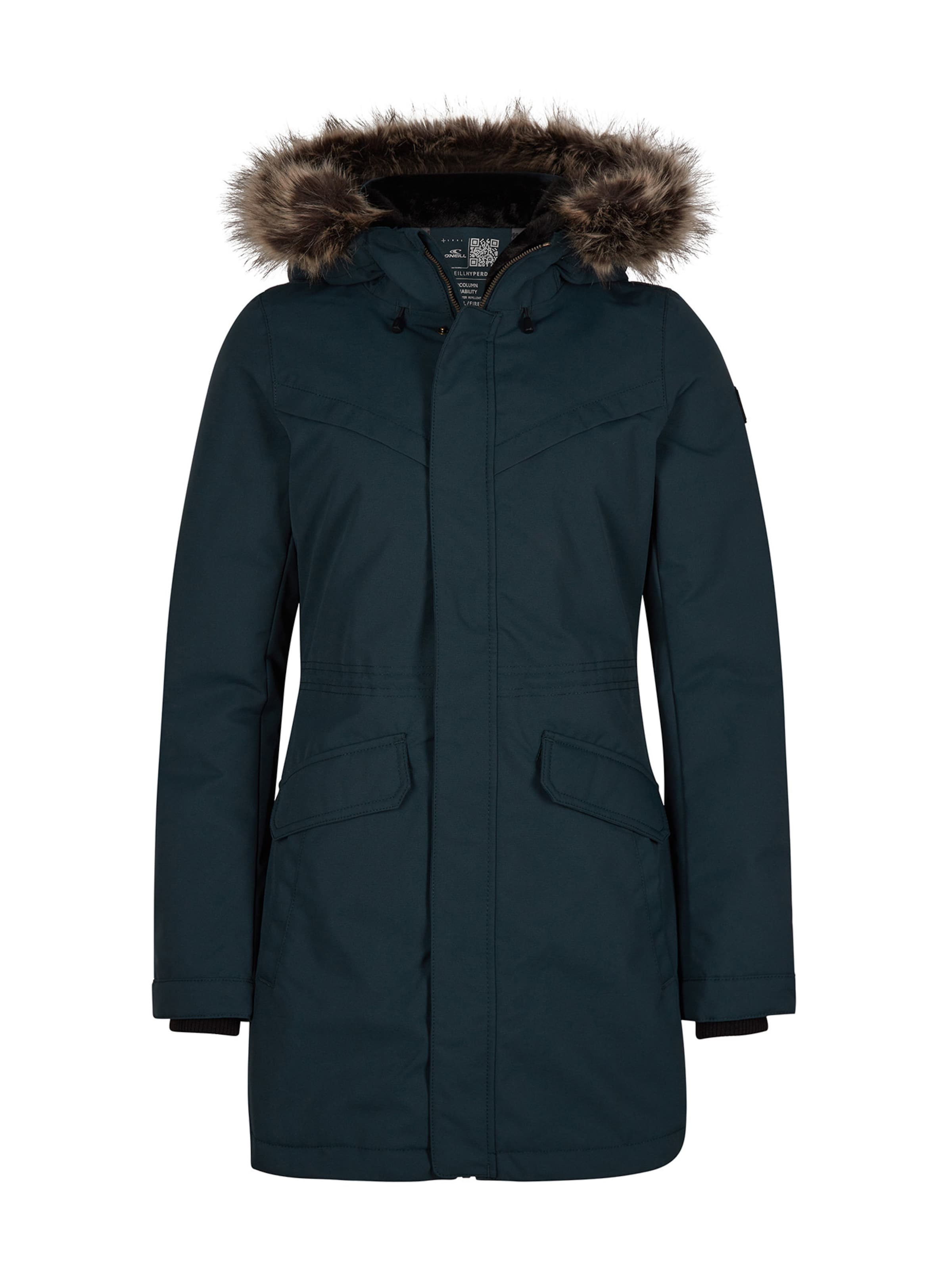 O'NEILL Átmeneti parka 'Journey' - zöld: elől