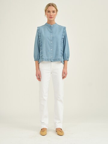 Regular Jean 'Trisha' Pieszak en blanc : devant