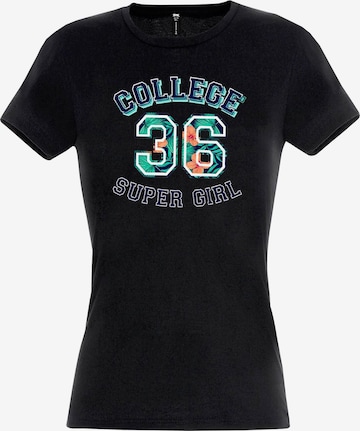 RMK Shirt 'College 36' in Schwarz: Vorderseite