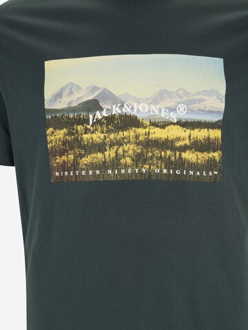 žalia Jack & Jones Plus Marškinėliai 'HAYSPHOTO'