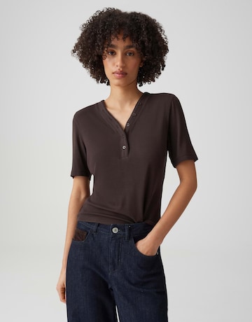 OPUS Shirt 'Sanez' in Brown: front