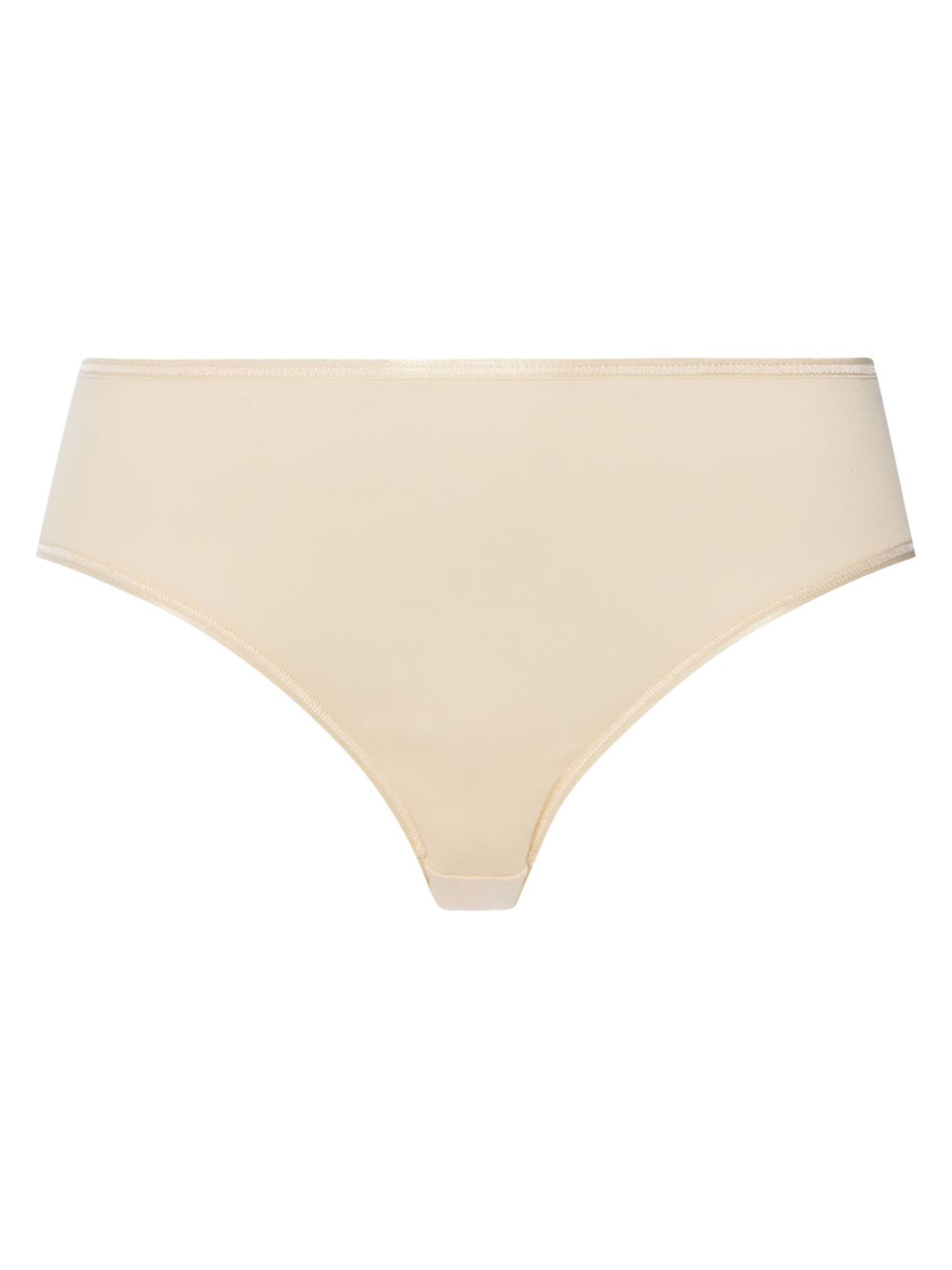 Hanro Panty 'Cotton Seamless' in Beige: front