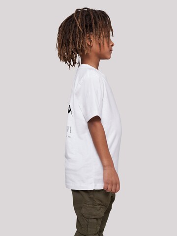 F4NT4STIC Shirt 'Escape Discover the World Mountain' in Wit
