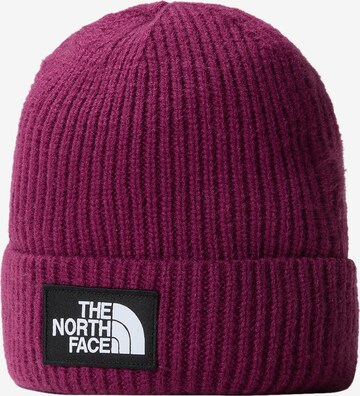 Bonnet THE NORTH FACE en violet : devant