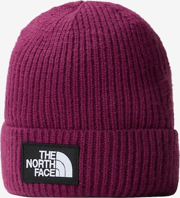 Berretto sportivo di THE NORTH FACE in lilla: frontale