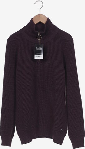 STRELLSON Sweater & Cardigan in L in Purple: front