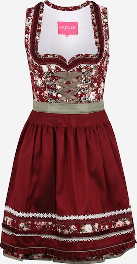 Krüger Madl Dirndl in Mixed colours / Bordeaux, Item view