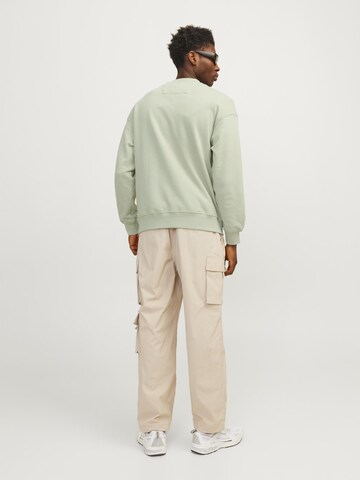 JACK & JONES - Sweatshirt 'COLLECTIVE' em verde