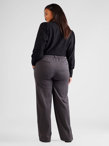 Wide leg Pantaloni 'LISA' de la Object Curve pe gri