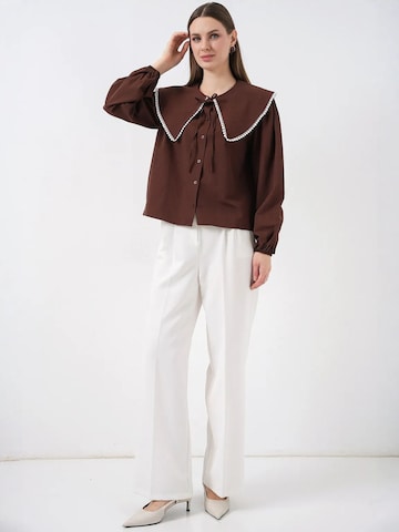 Bigdart Blouse in Brown