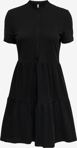 Robe d’été 'May' ONLY en noir : devant