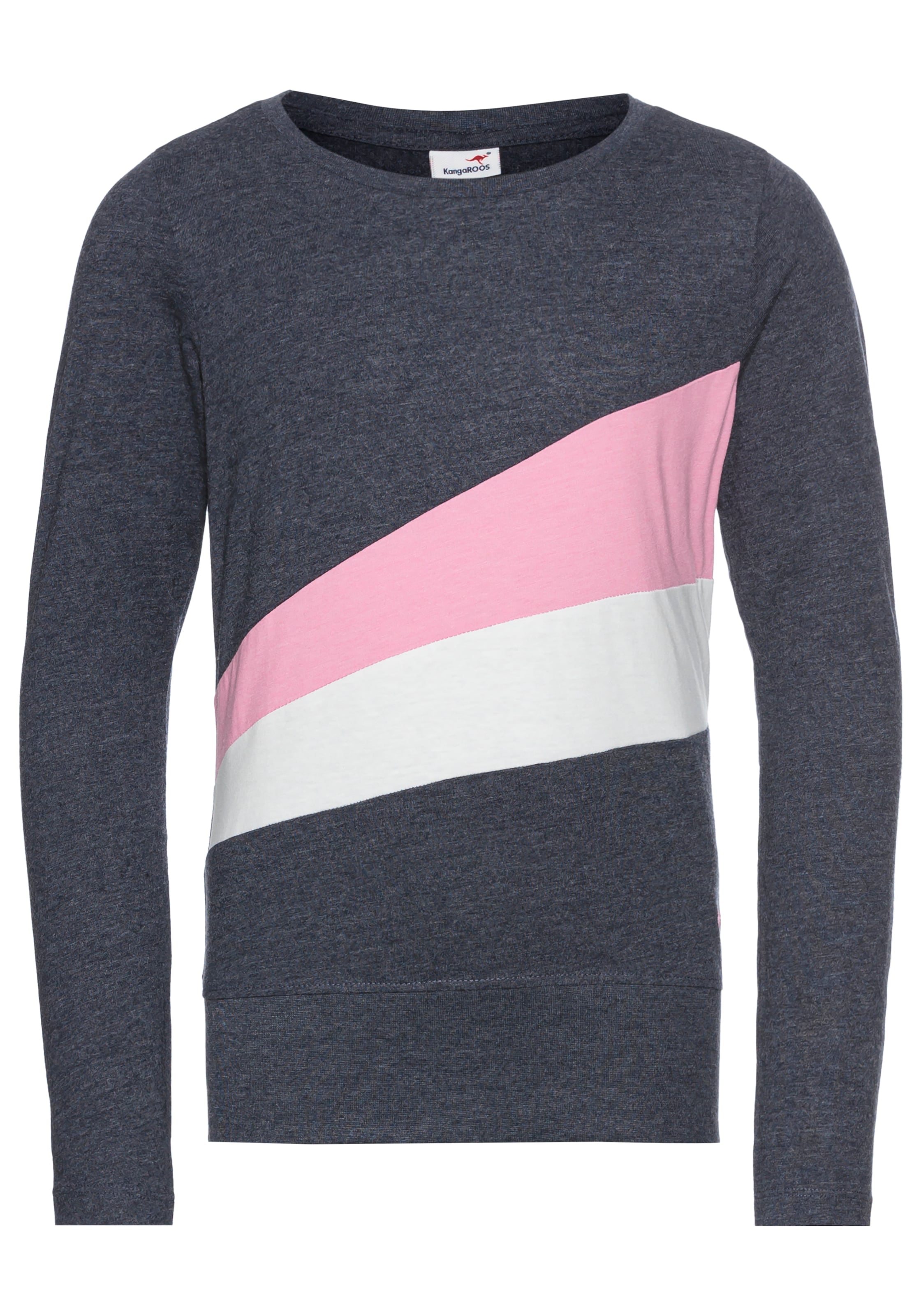 KangaROOS Shirt in Grey: front