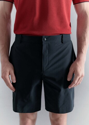 MANGO MAN Regular Chino Pants 'Russ' in Blue