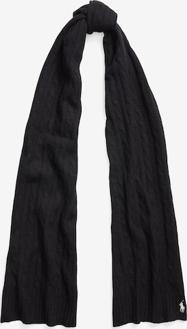 Écharpe Polo Ralph Lauren en noir : devant
