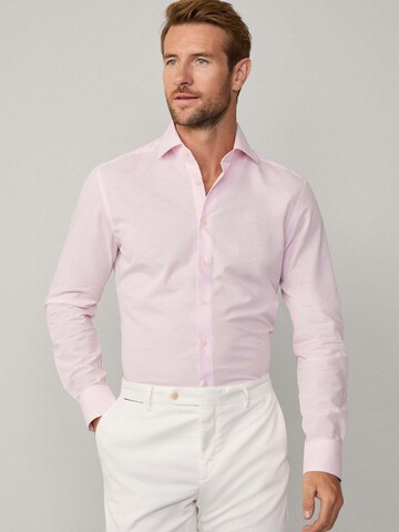 Hackett London Regular Fit Hemd in Pink: Vorderseite