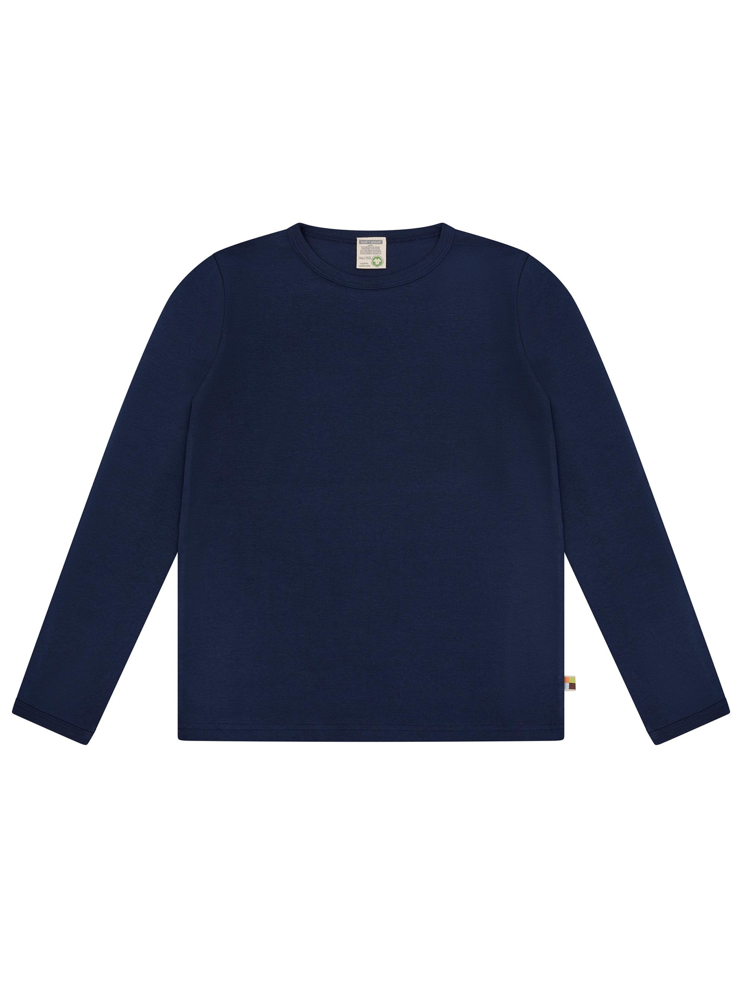 loud + proud Shirt in Blue: front