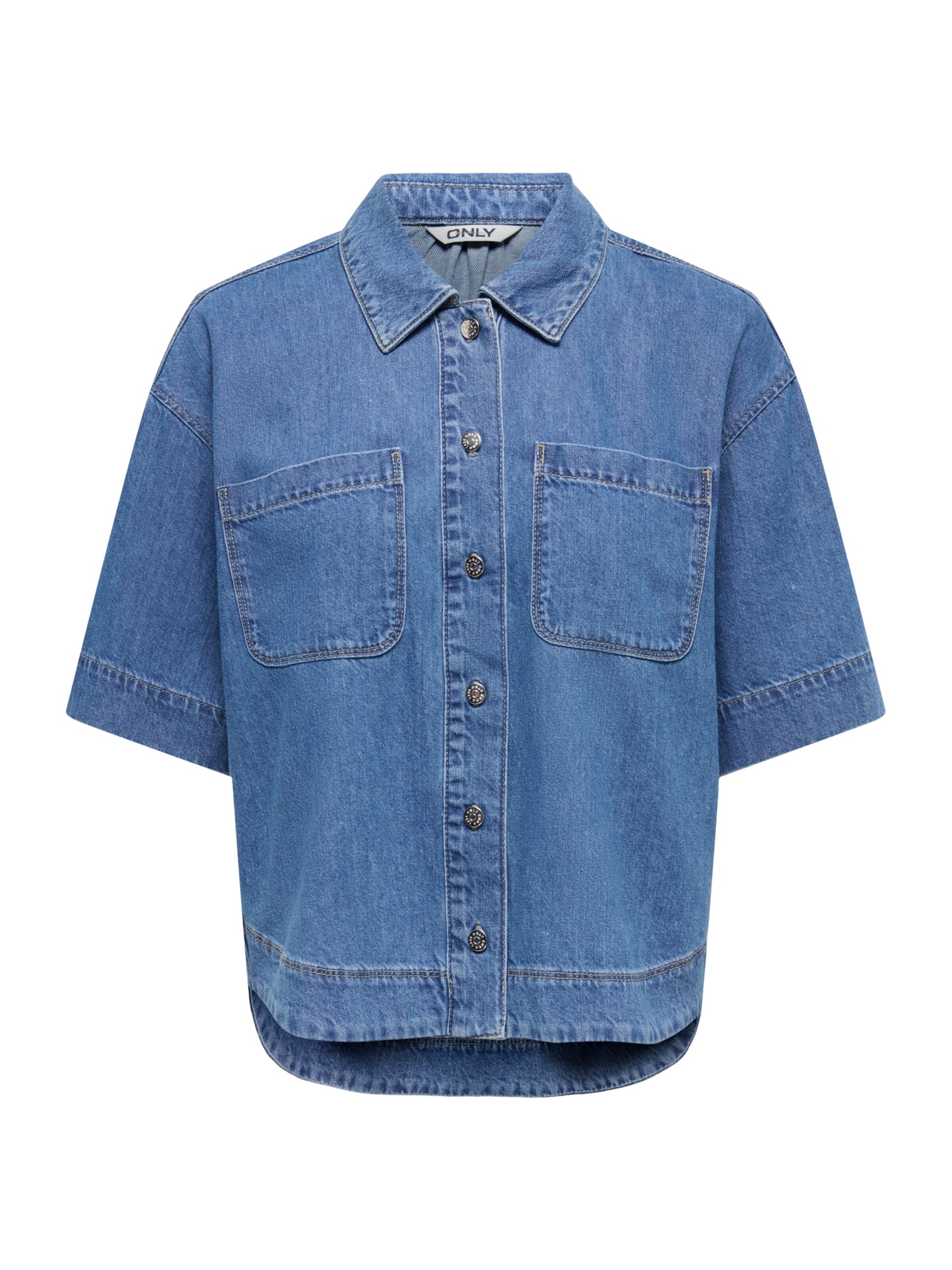 ONLY - Blusa 'ONLCLEO' em azul: frente